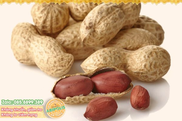 Trị bệnh đường hô hấp với món ăn từ củ lạc (đậu phộng)